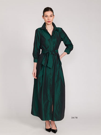 green emerald velvet dress Emerald Green Maxi Dress M