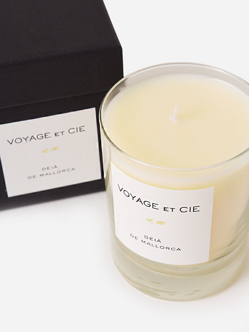 4" 1Wick Mallorca Black Box Candle Ballin's LTD