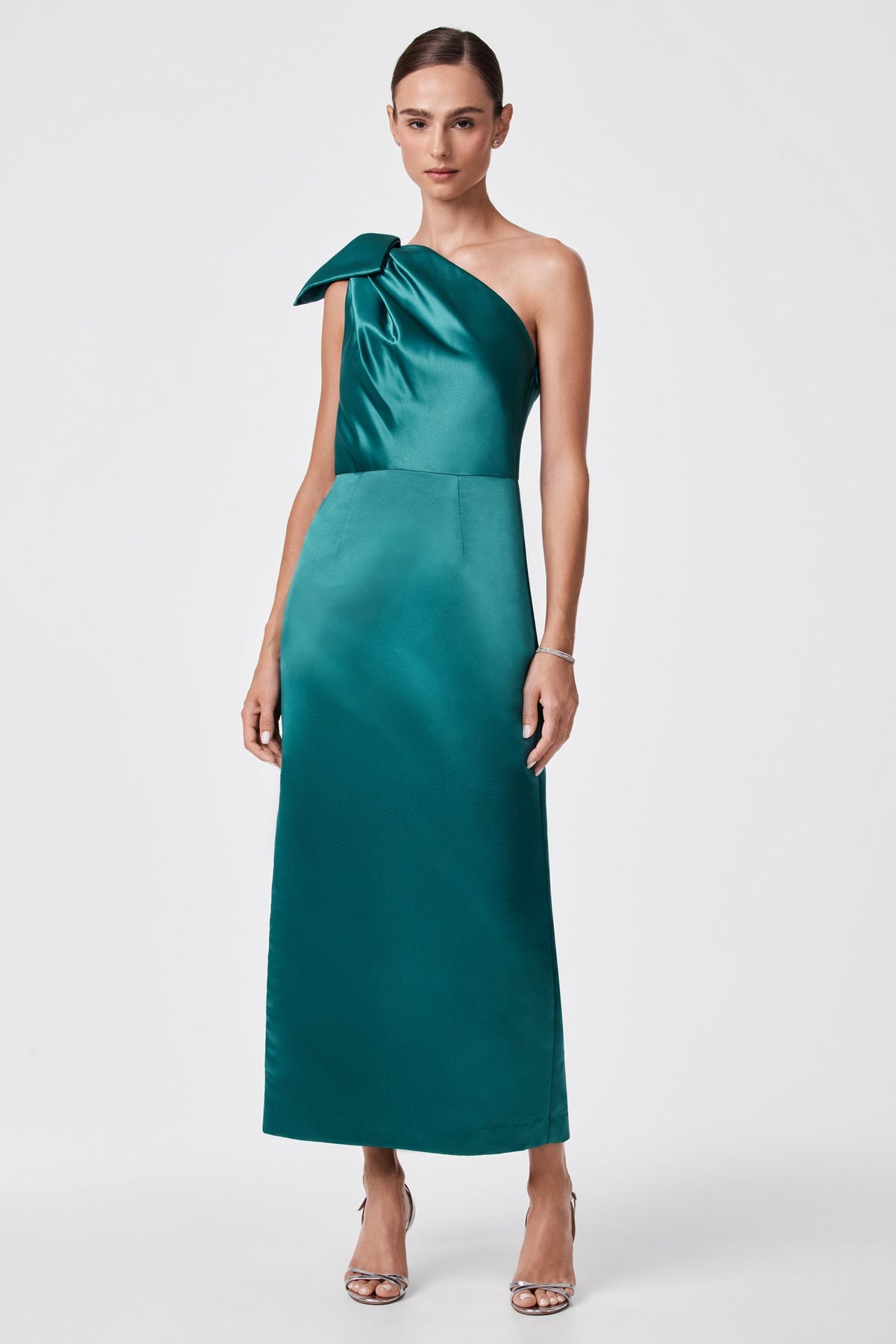 Romance One-Shoulder Dress