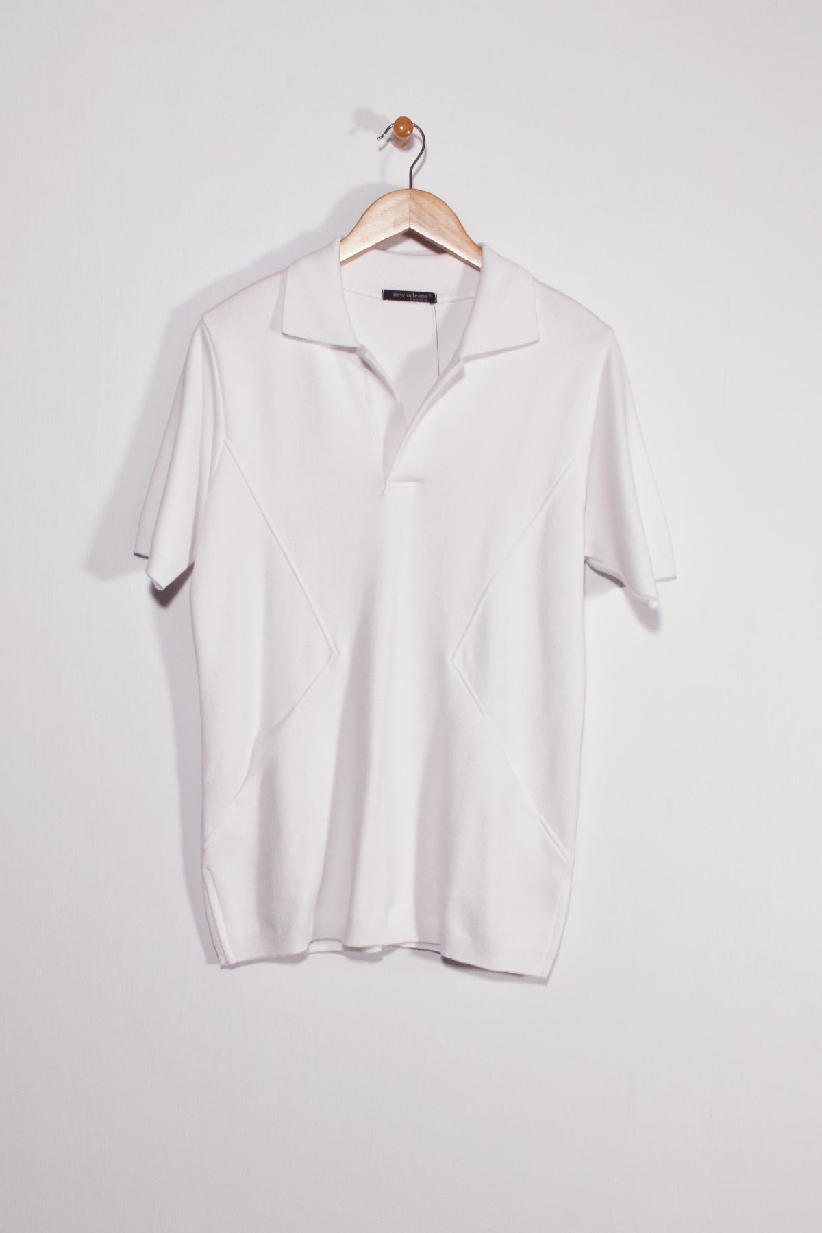 27” Short Sleeve Polo Top New Orleans Knitwear