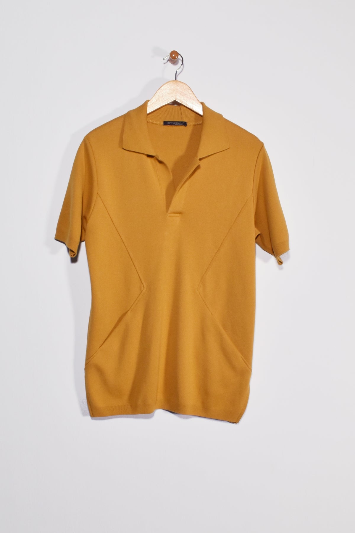 27” Short Sleeve Polo Top New Orleans Knitwear