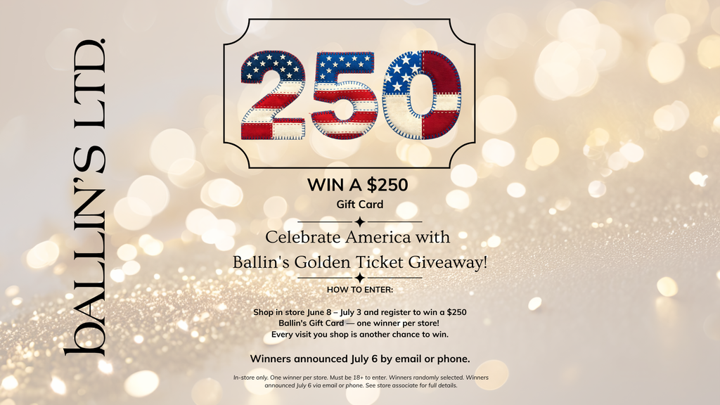Win $250 at Ballin's LTD | Happy Birthday America Sale