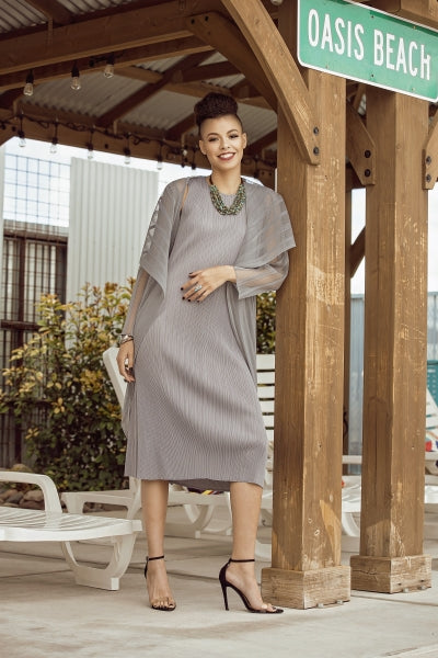Journey - Pleated 2 Piece Dress – Ballin's LTD