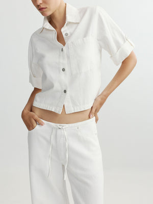 Montauk Shirt Cuffed Sleeve