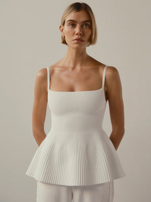 Peplum Tank