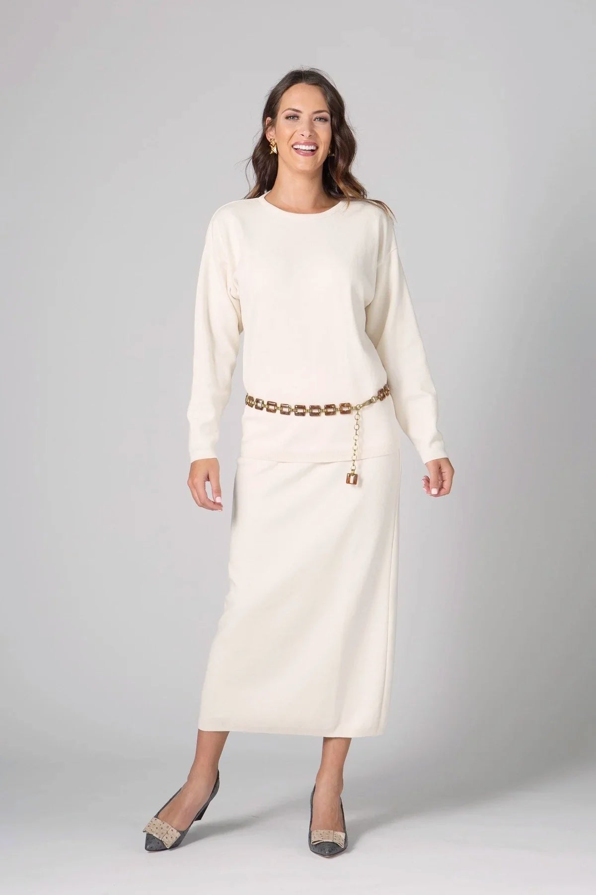 34" Long Slim Skirt