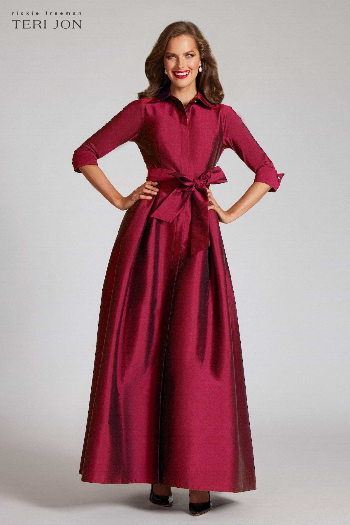 Taffeta Shirt Waist Gown Ballin's LTD Taffeta Shirt Waist Gown Ballin's LTD