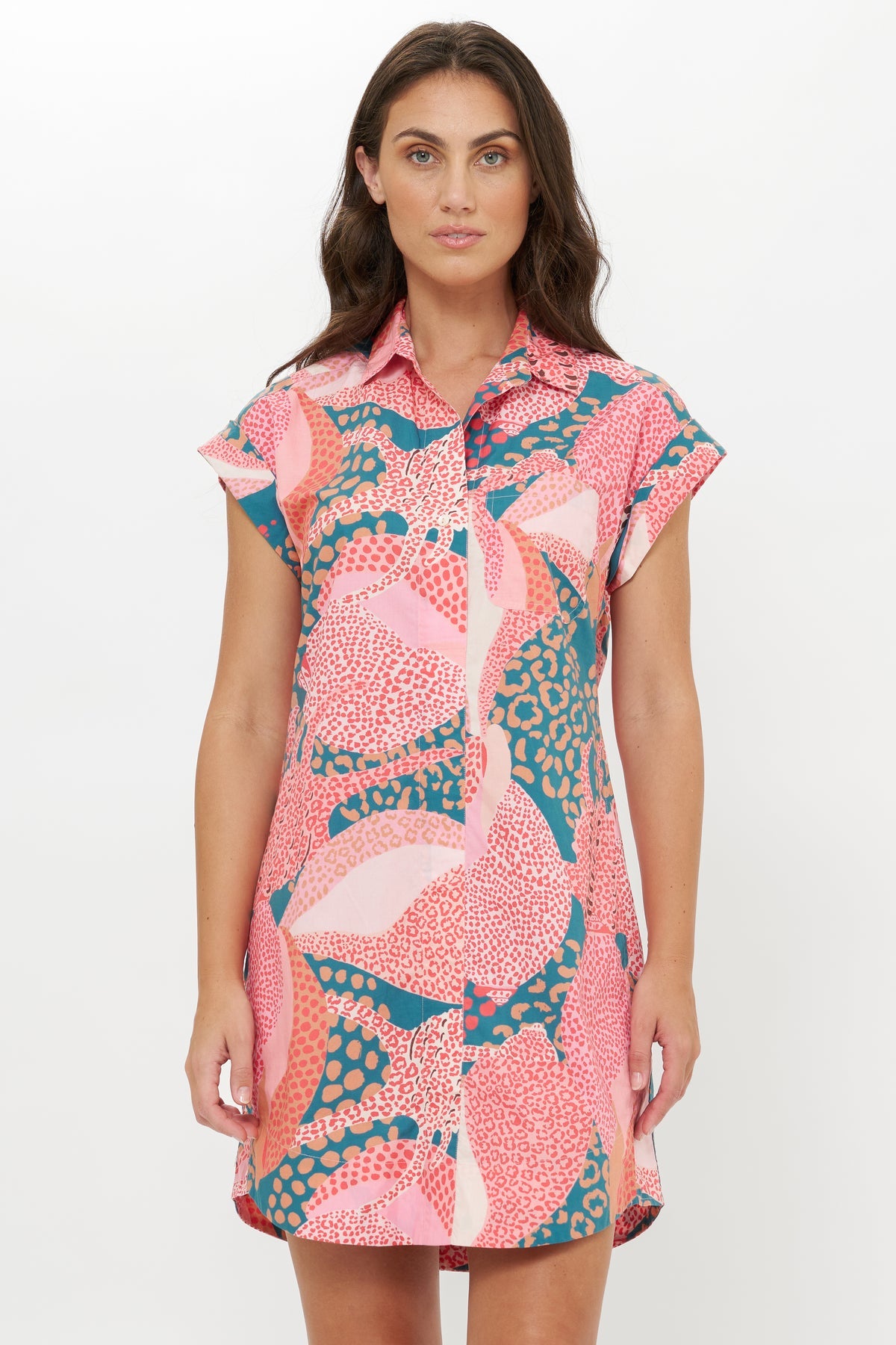Nautilus Mini Shirt Dress