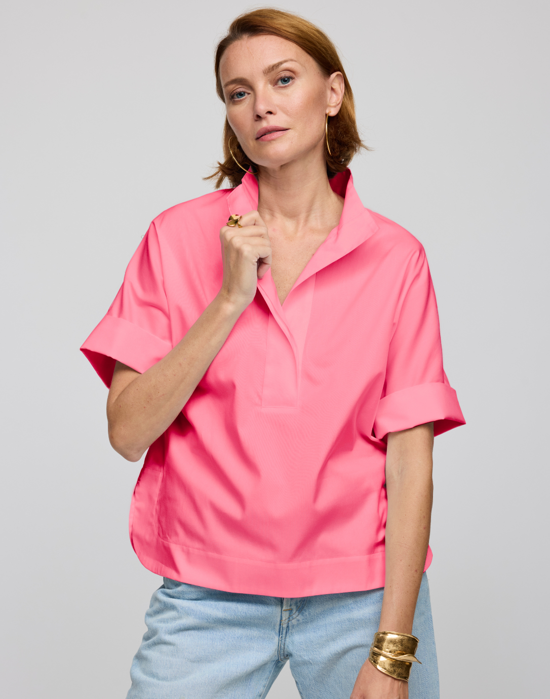 Cara Elbow Sleeve Shirt