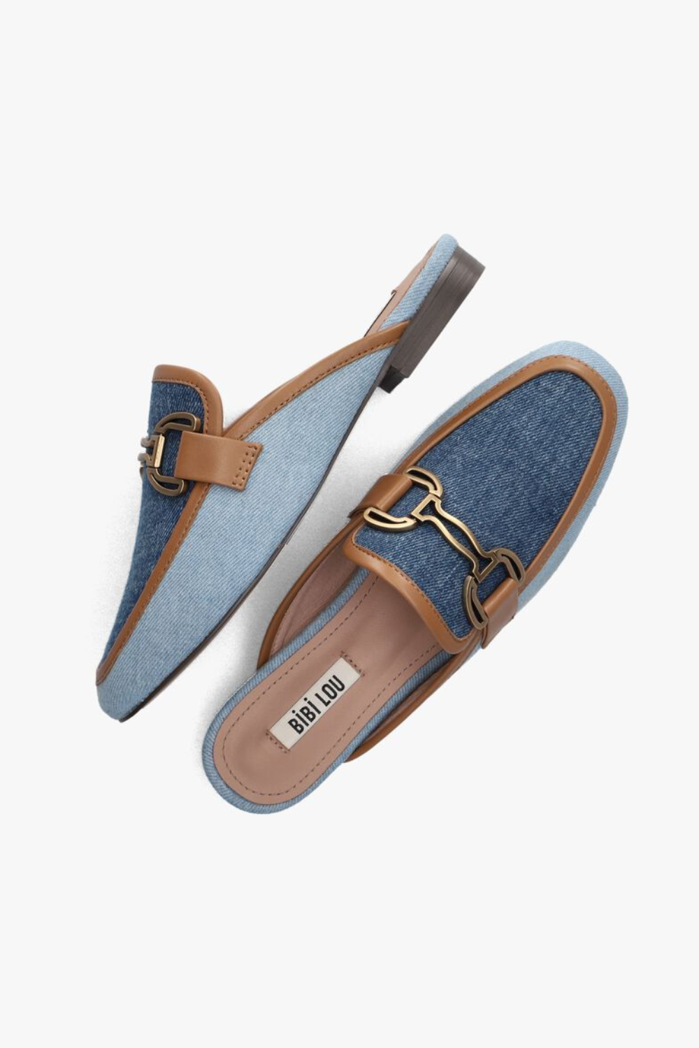 Denim Mule