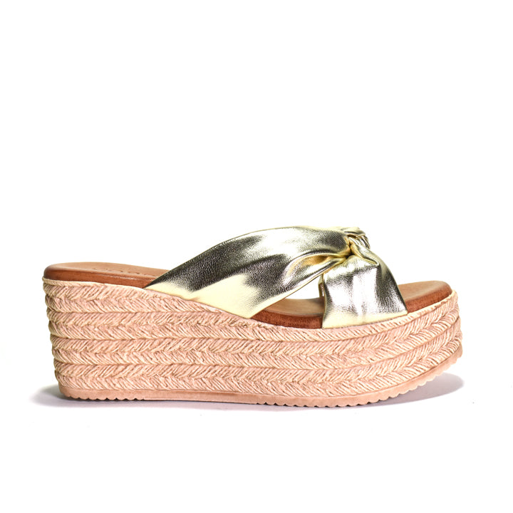 Brenda Knotted Platform Sandal