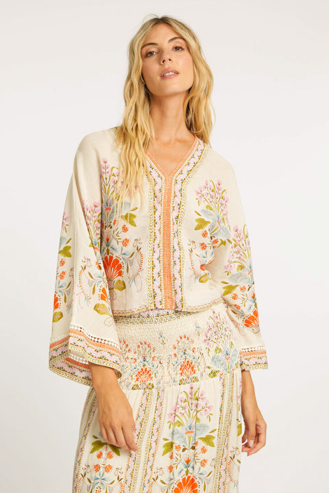 Mandolin Vintage Floral Top