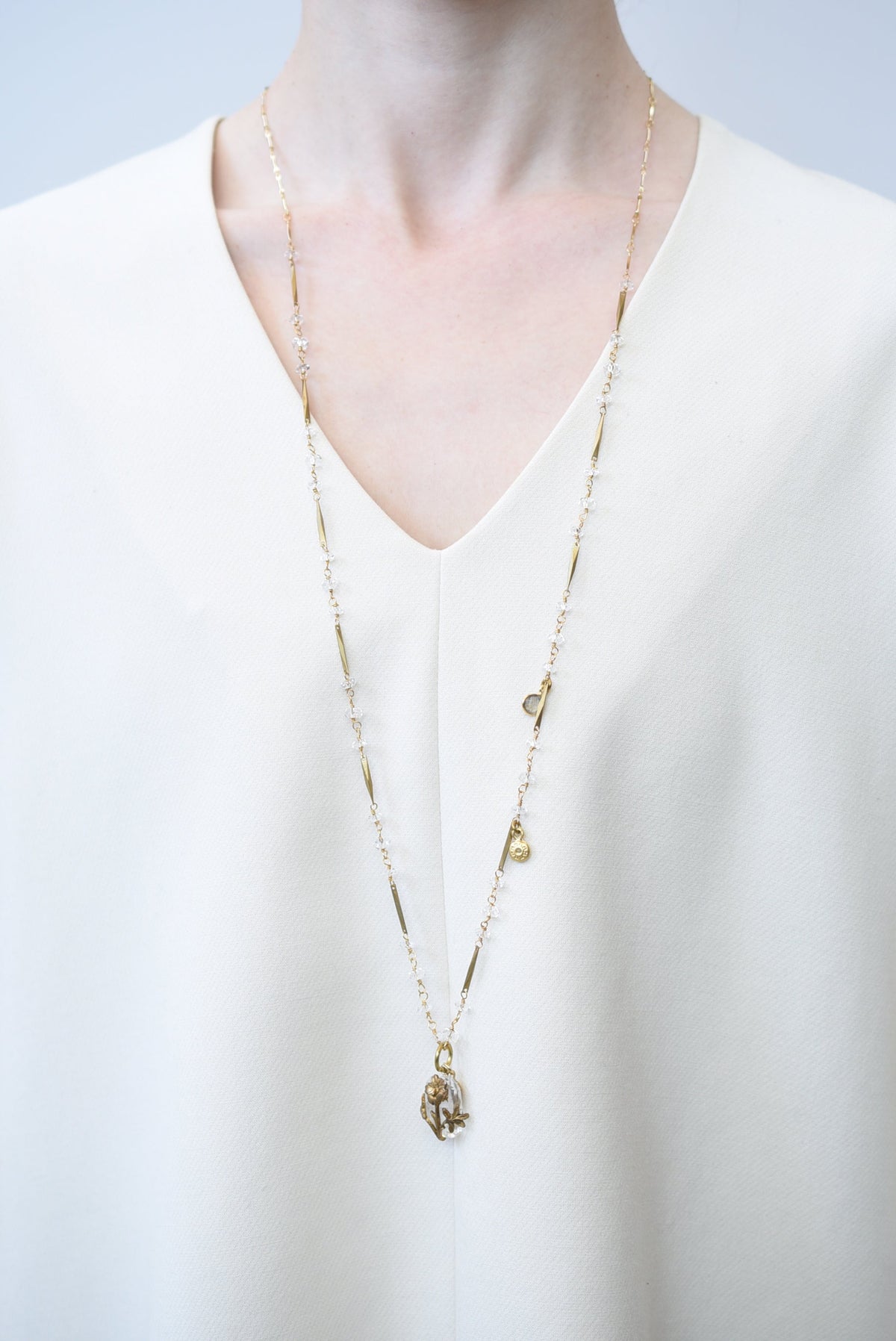 Poppy Long Necklace