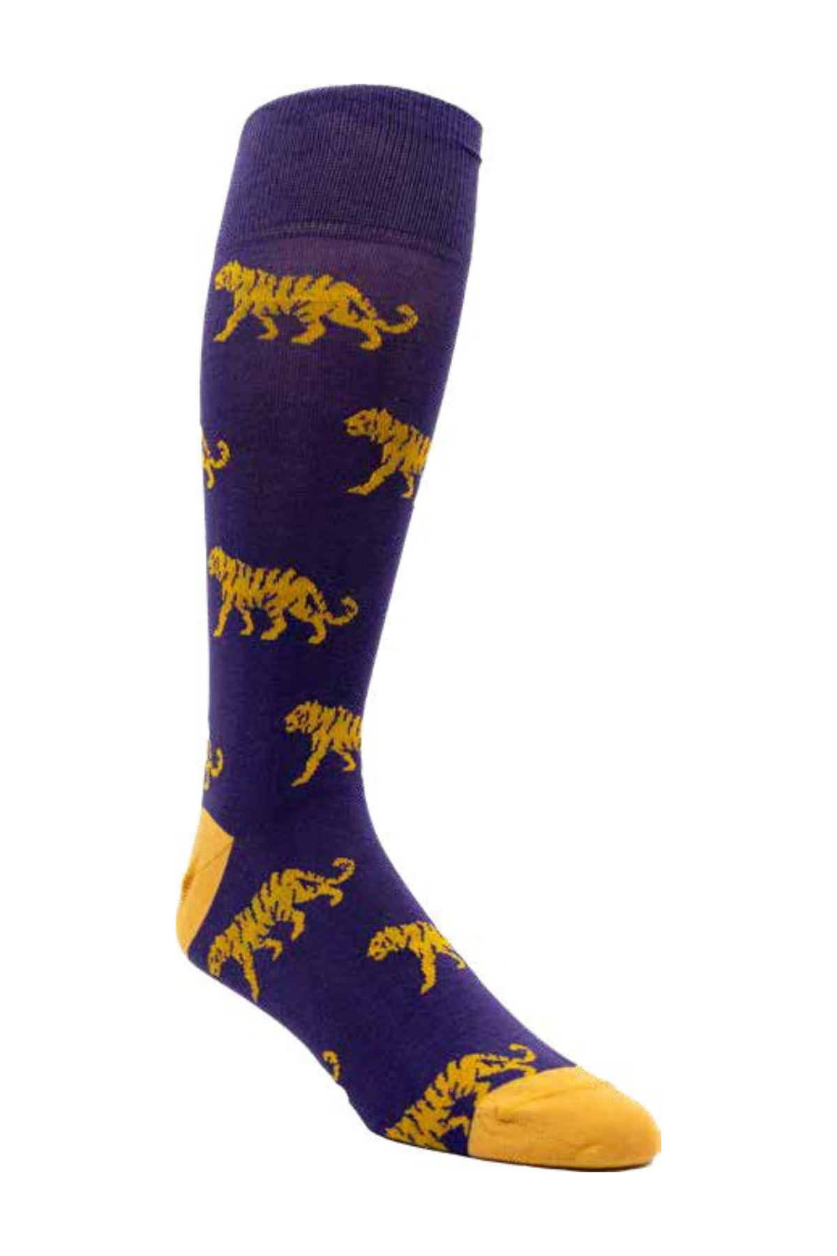 Sock with Tiger Motif