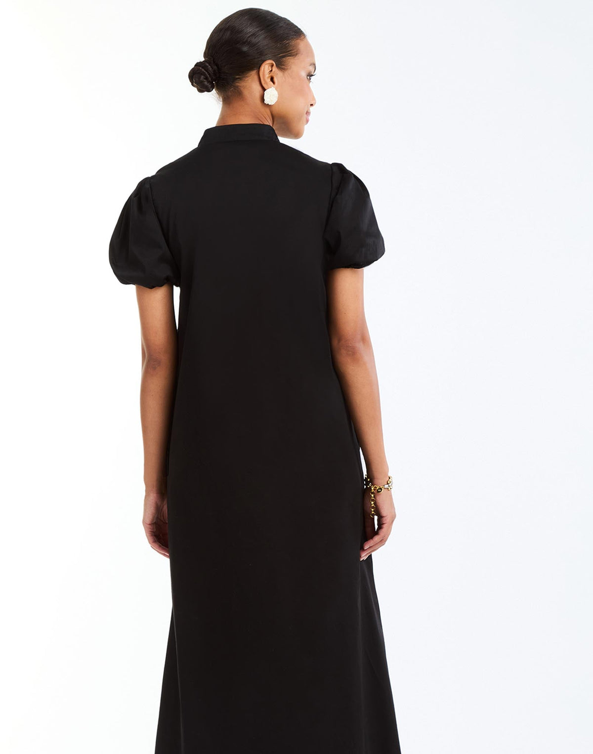 mestiza elliana barong midi dress Elliana Barong Midi Dress S / Flaxen