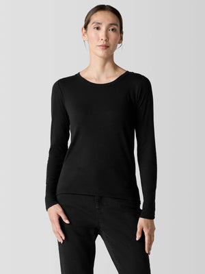 Long Sleeve Round Neck Tee