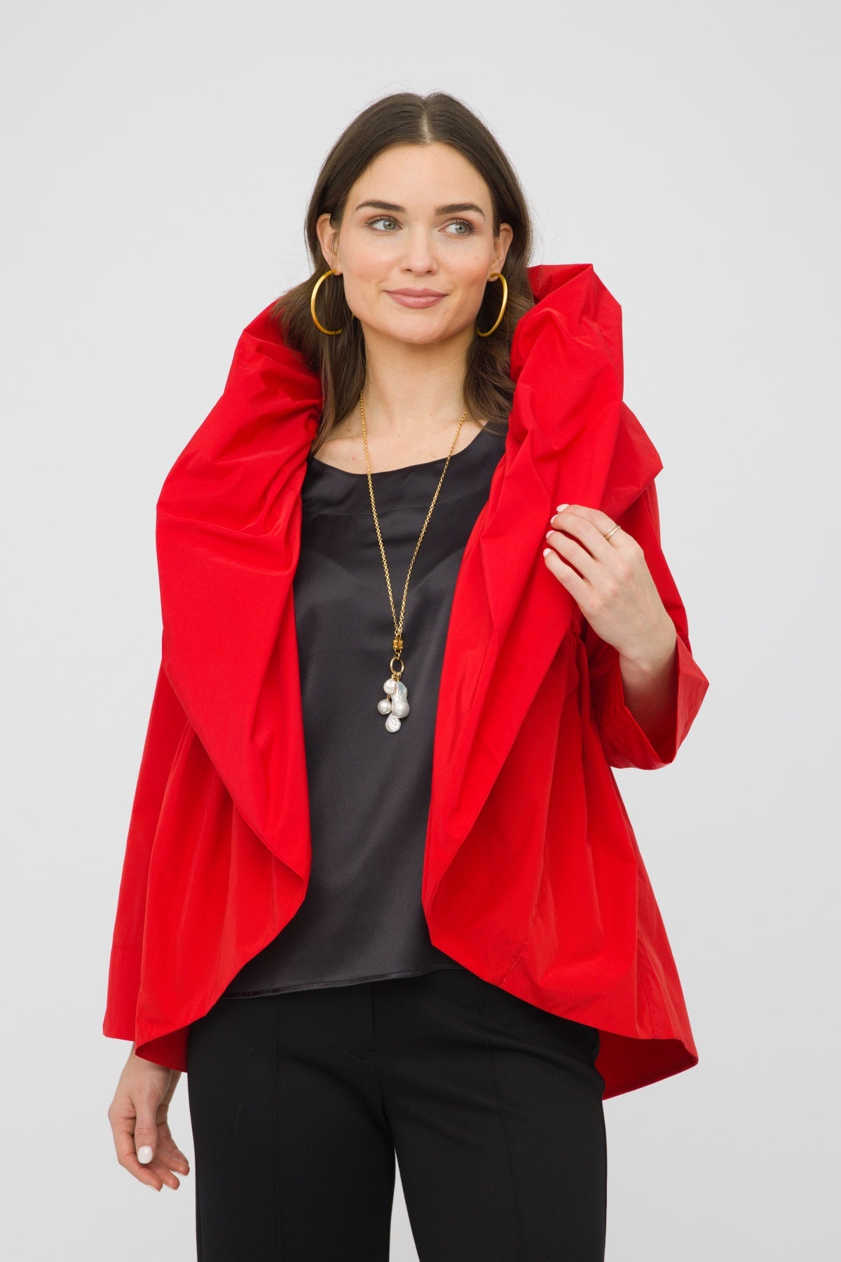 ジャケット・アウター frill layered design jacket / loin nuit loin nuit frill layered design jacket