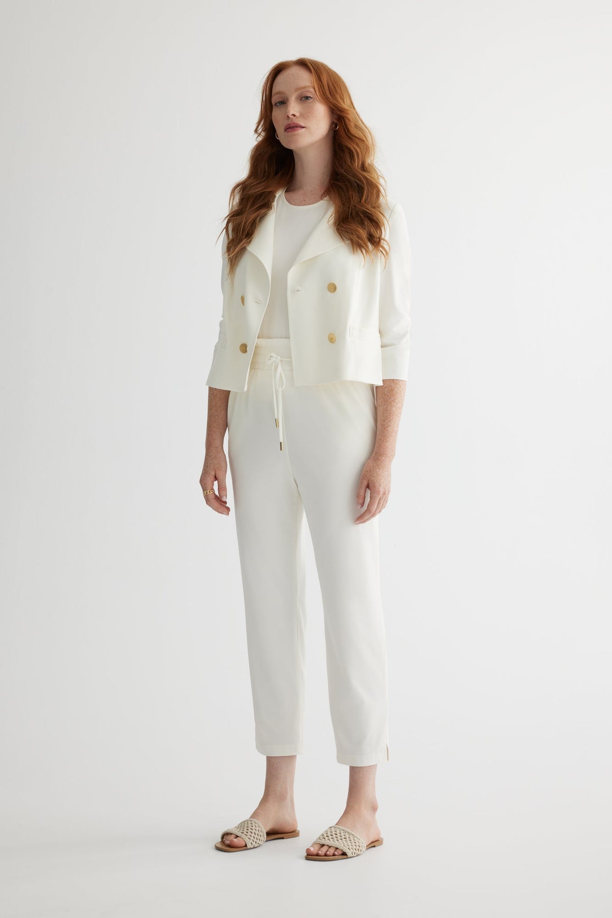 Jogger Pant with Paperbag Waist