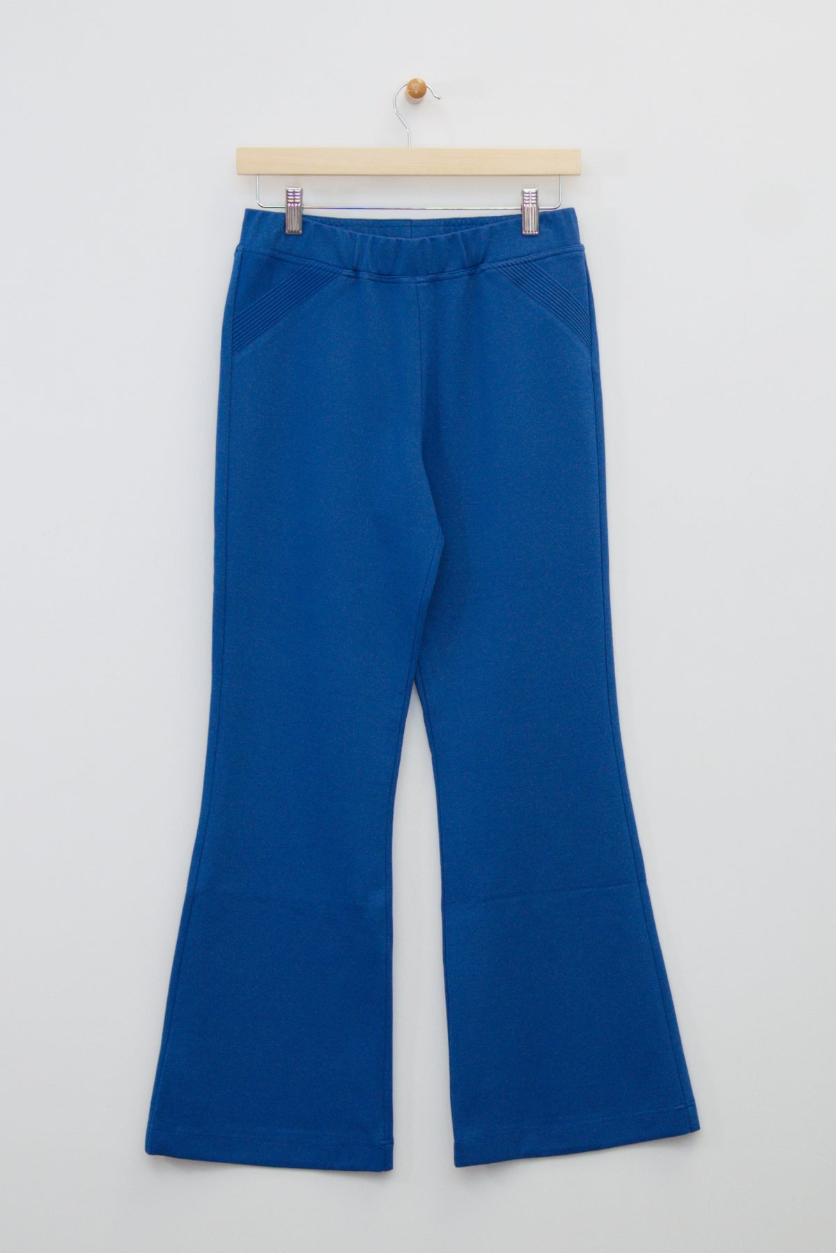 38" Flare Pant with Quilted Hip Detail Lilli Sucré