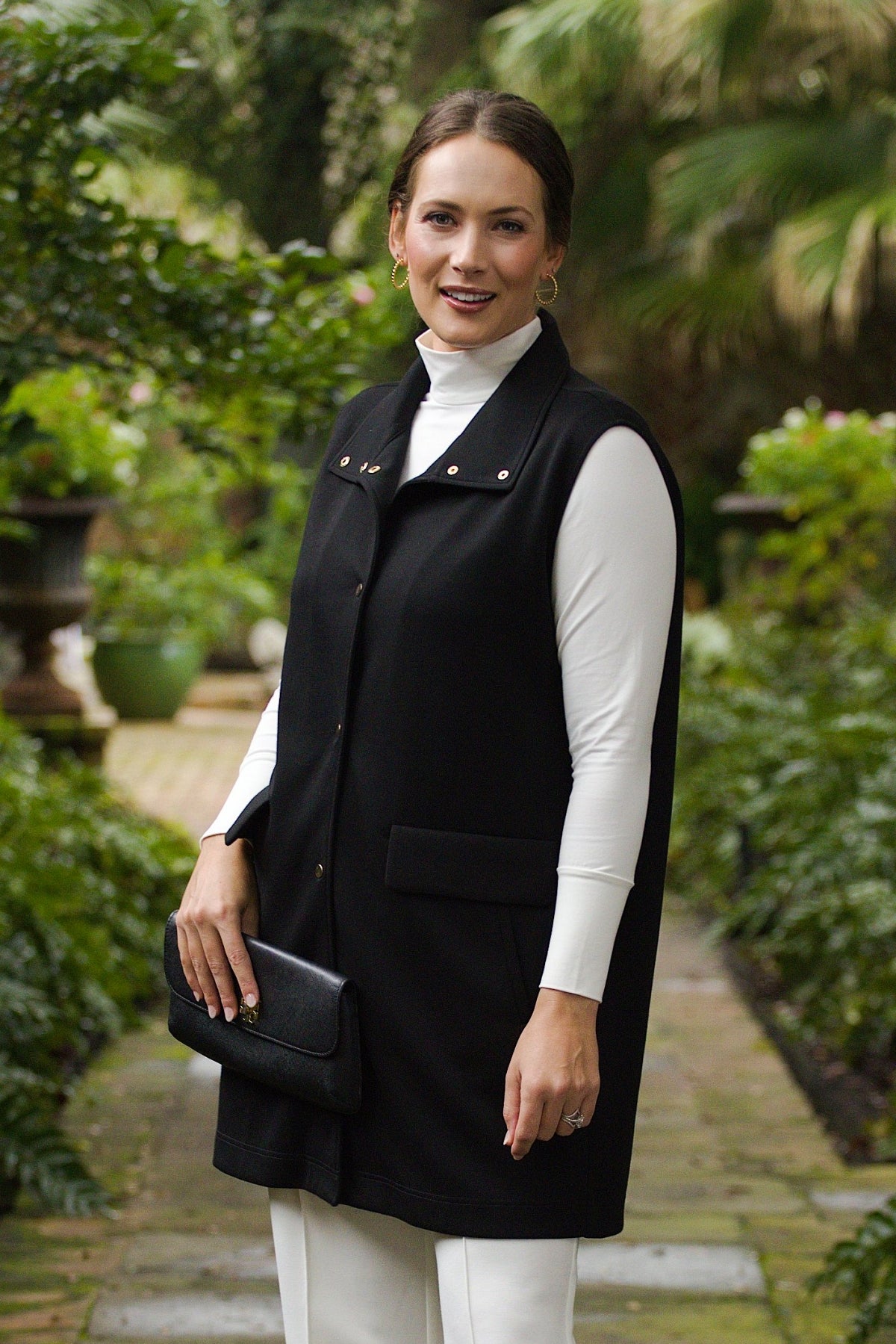 30" Snap Vest with Pockets