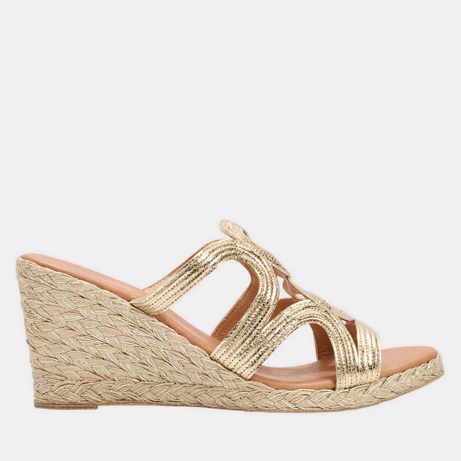 Neena Raffia Heel Sandal