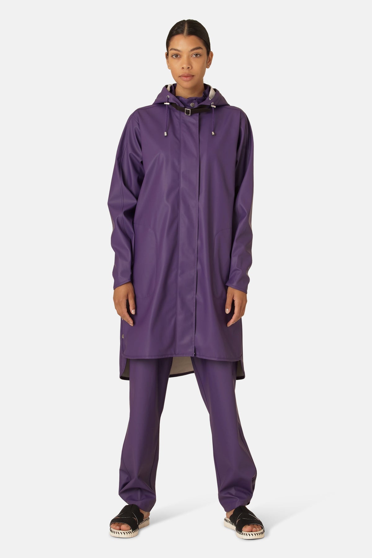 Mid-Length Rain Coat