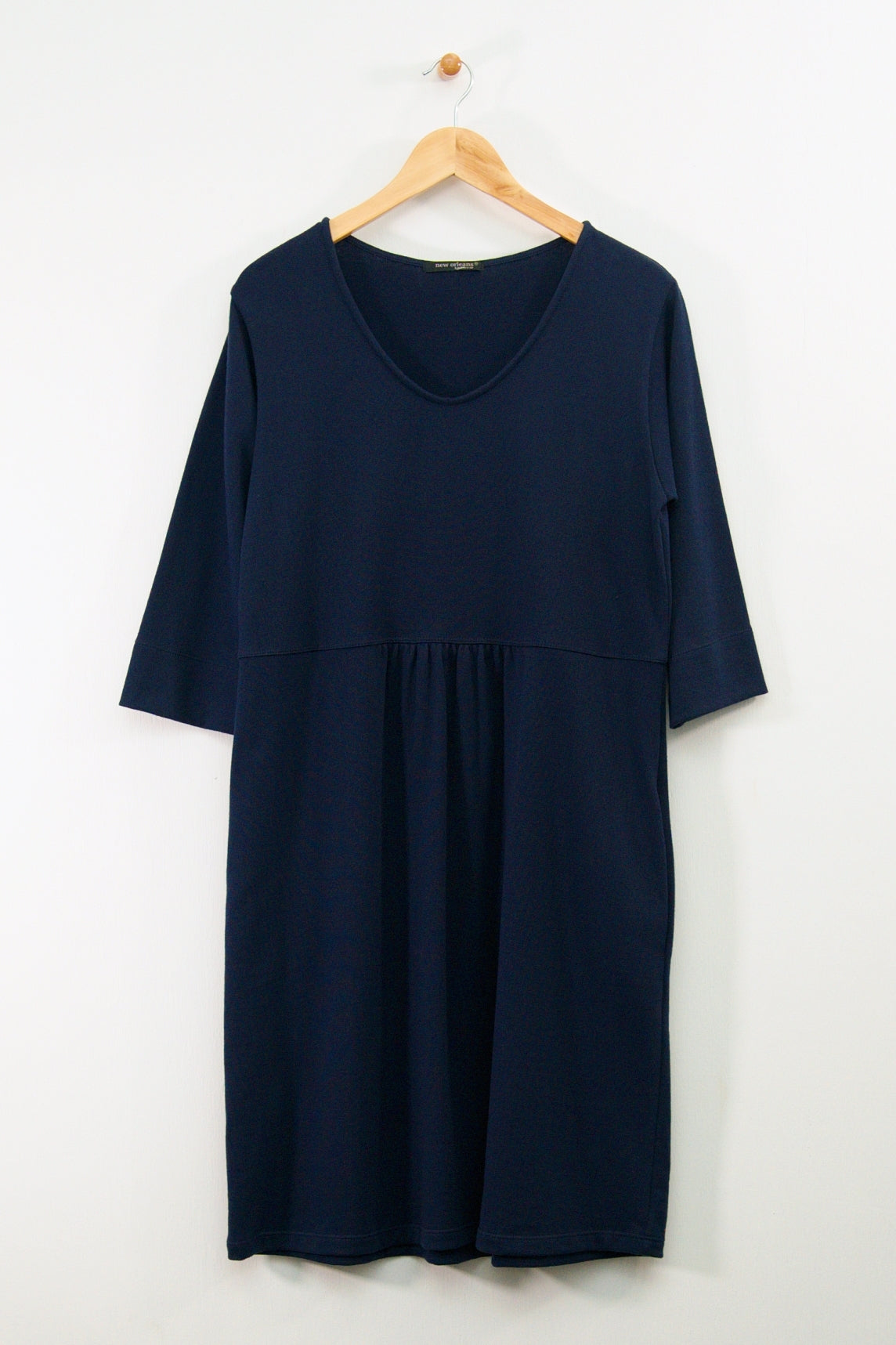 40" Sleeve V-Neck Empire Waist Dress Ballin's LTD 40" Sleeve V-Neck Empire Waist Dress Ballin's LTD