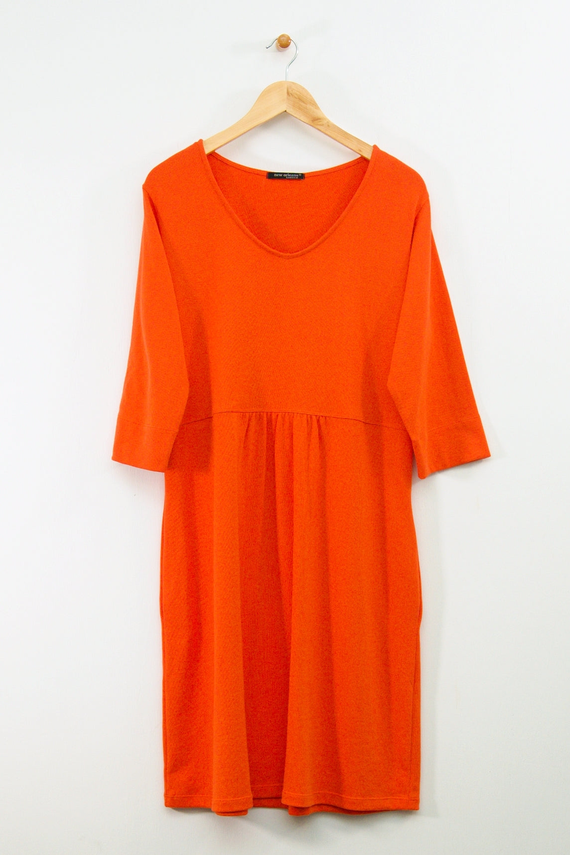 40" Sleeve V-Neck Empire Waist Dress Ballin's LTD 40" Sleeve V-Neck Empire Waist Dress Ballin's LTD