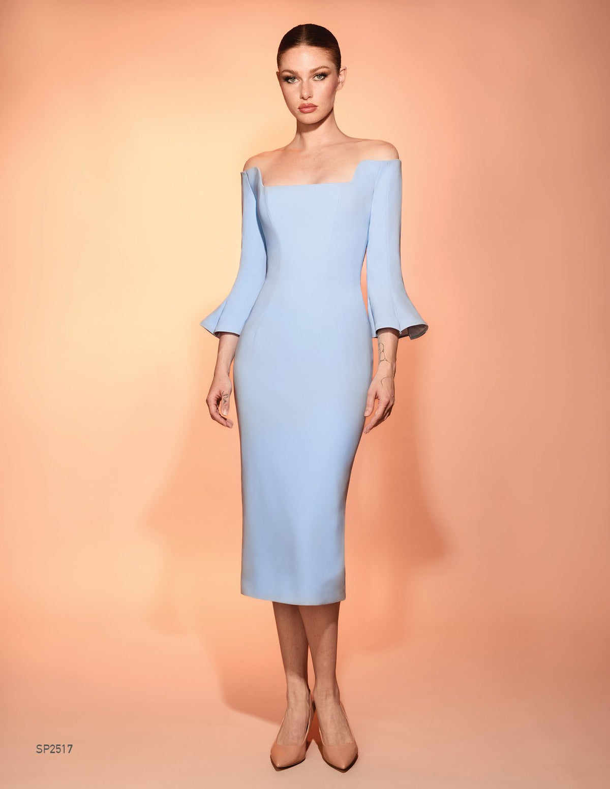 square neck off the shoulder dress Square Neck Sheath Off-the-shoulder Elegant Modern Women Floor-length Sleeveless Backless Mother Evening Dress with Lace Appliques Ruching