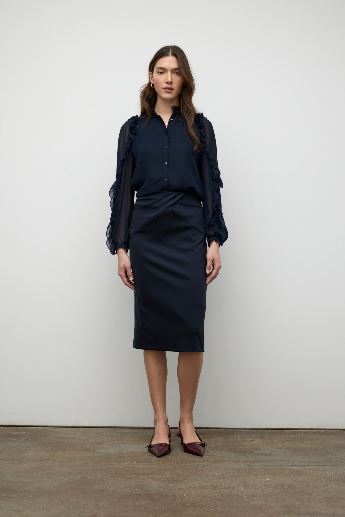 Scuba Skirt with Knot