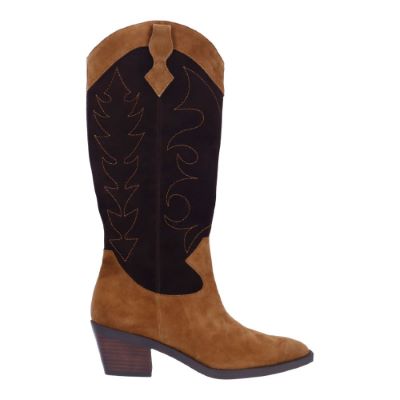 Veera Two Tone Roll Down Boot