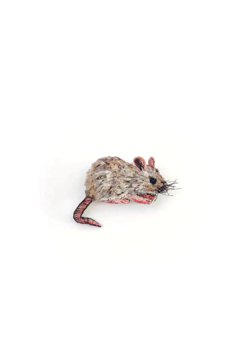 House Mouse Brooch Pin