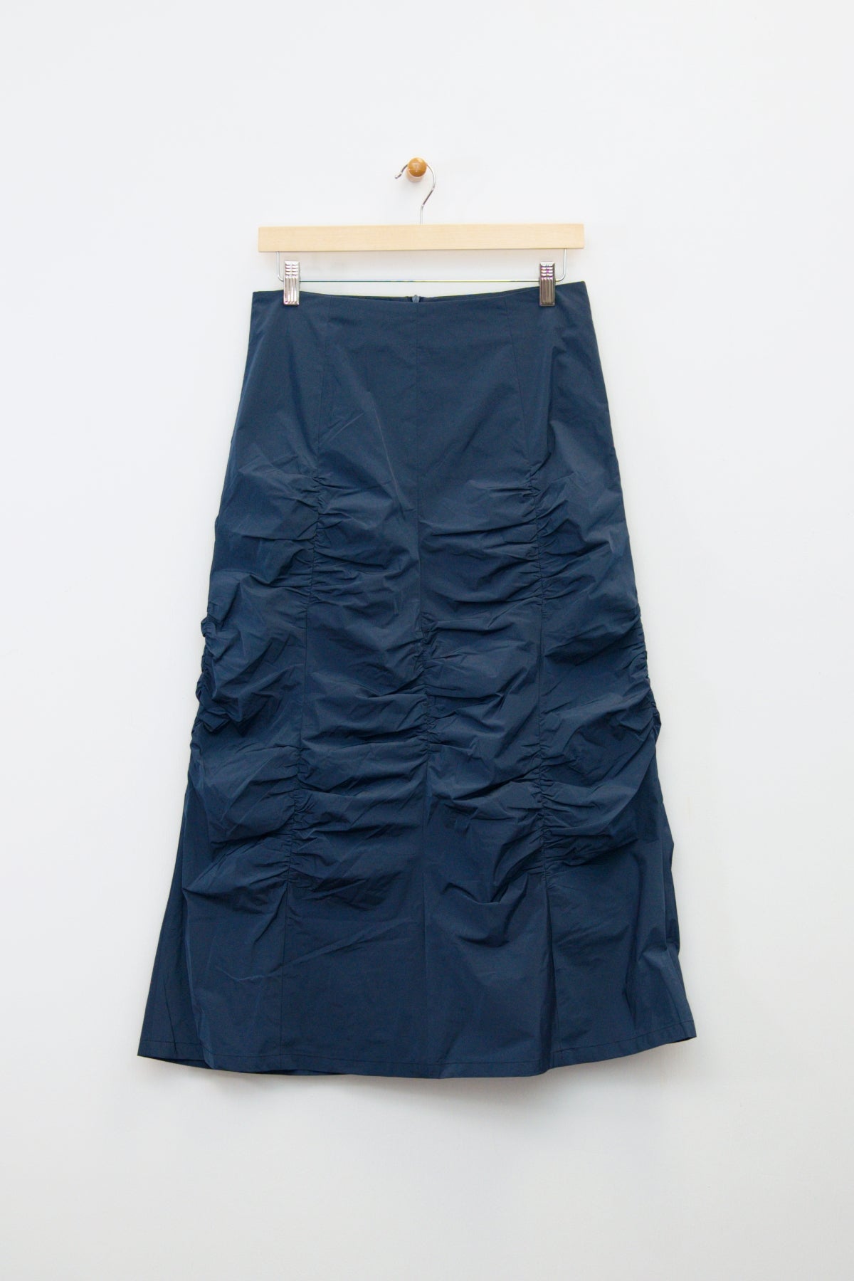 36" Gathered Taffeta Skirt