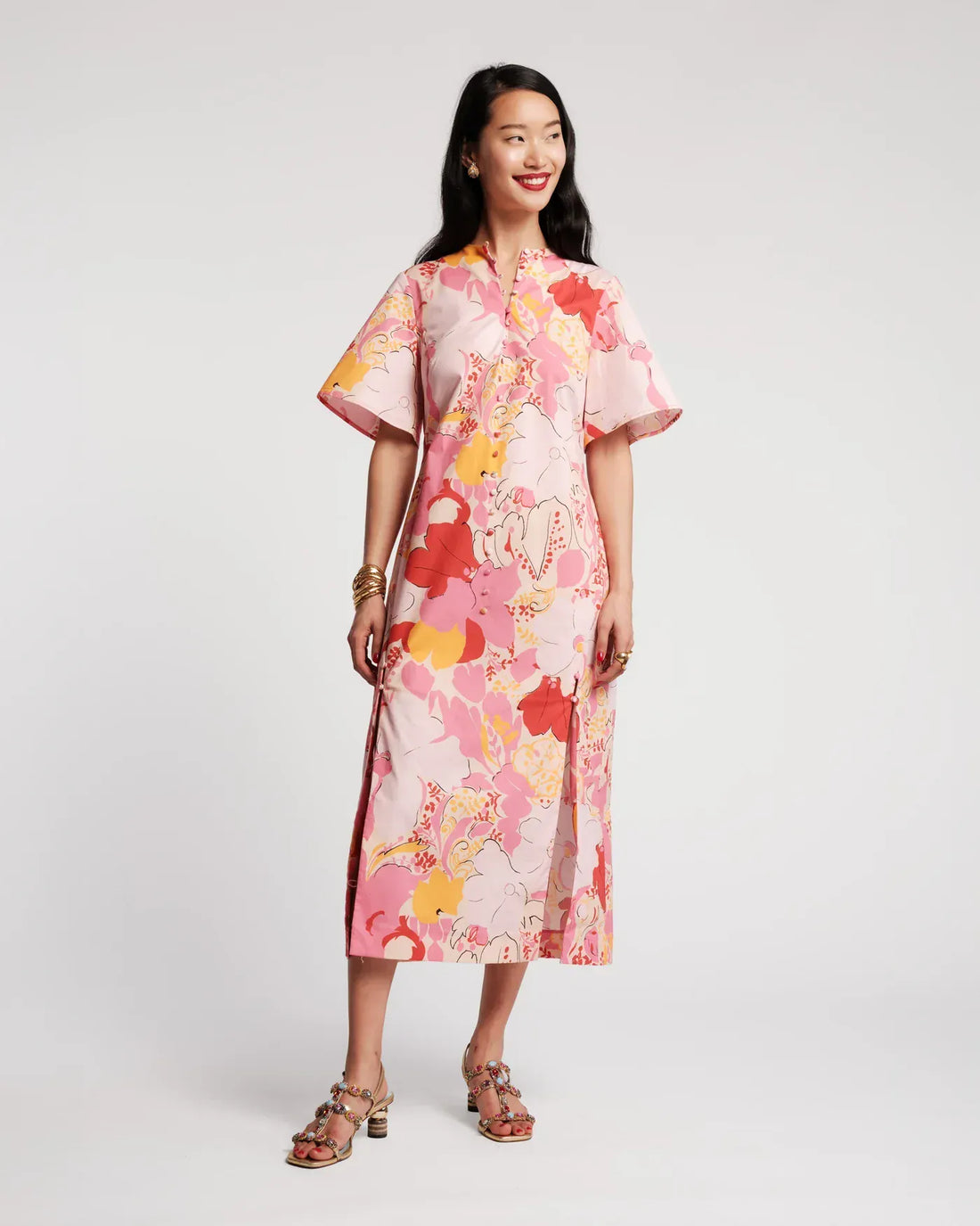 Frances Valentine Lori Maxi Dress, Wild Tulip / S Frances Valentine Lori Maxi Dress, Wild Tulip / S