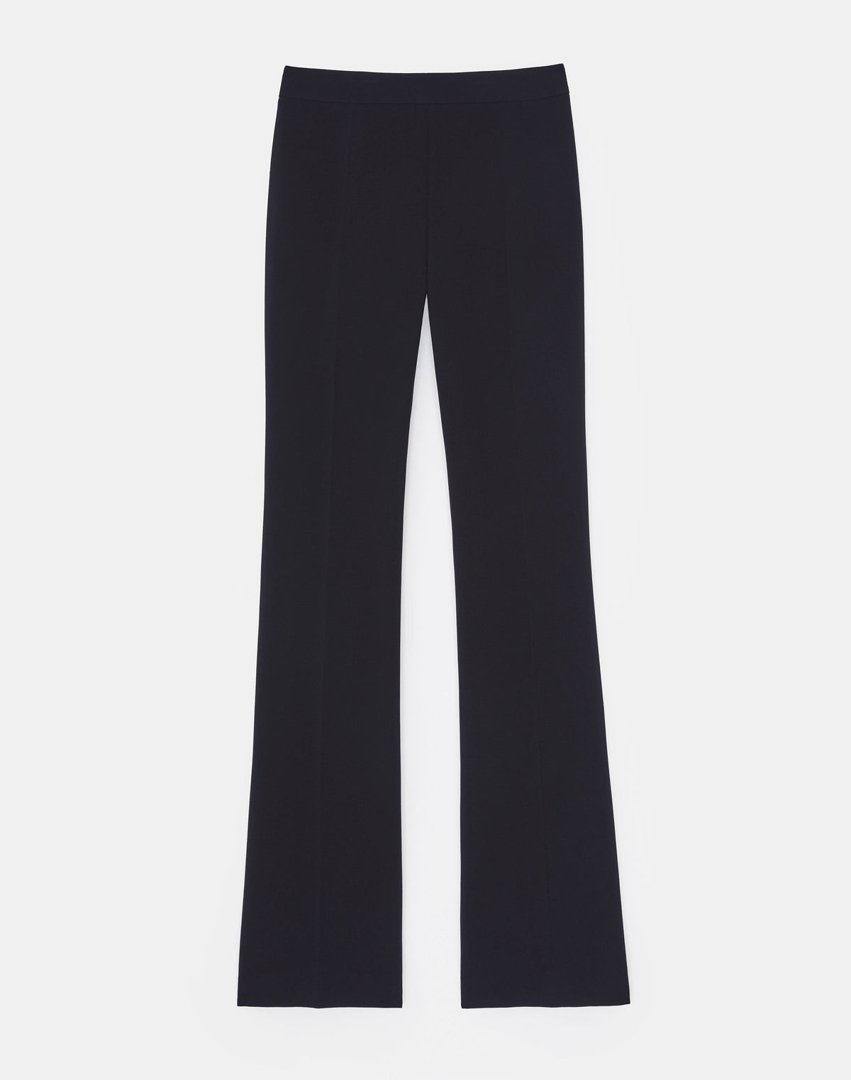 Finesse Crepe Gates Side-Zip Flared Pant LAFAYETTE 148
