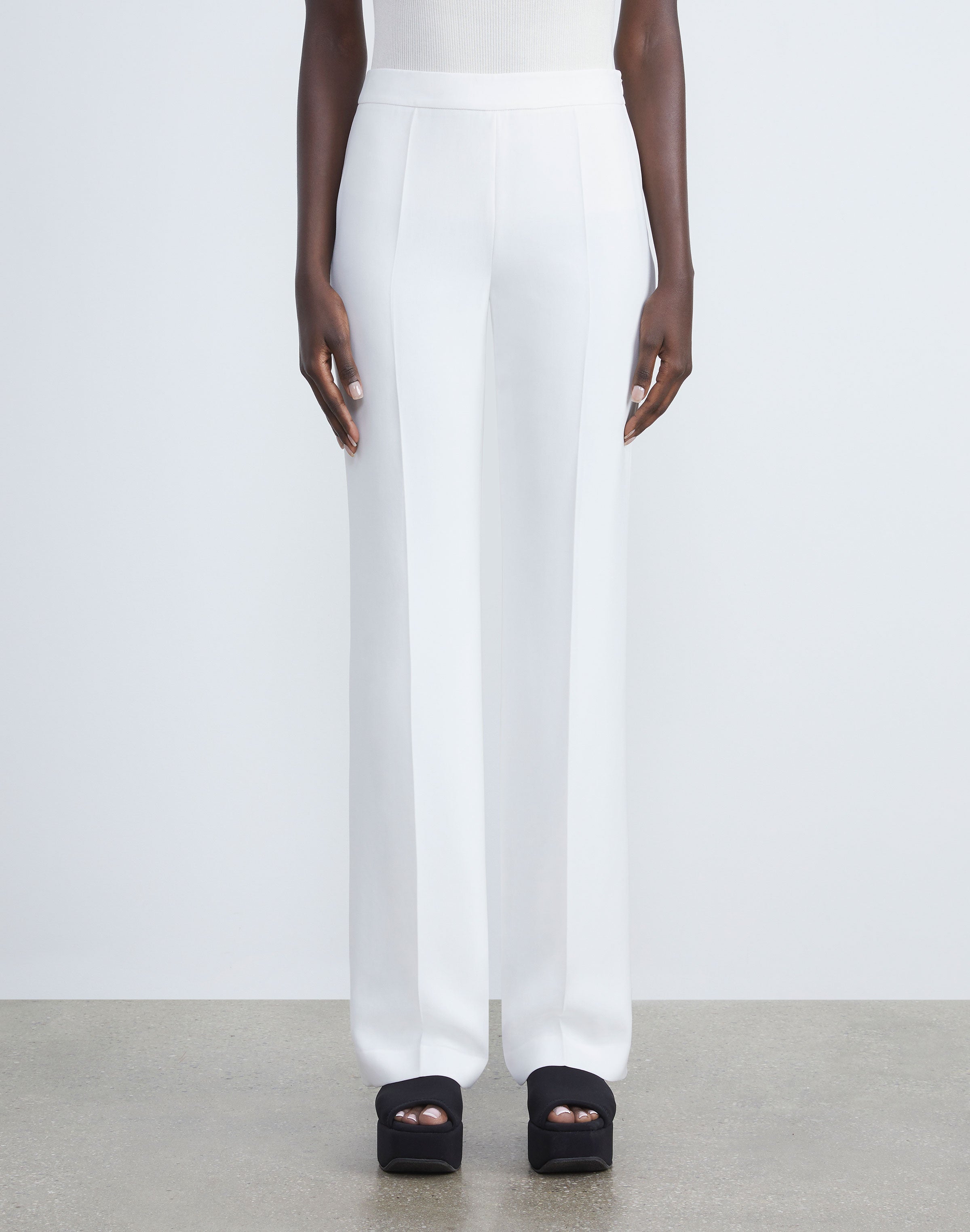 メンズ Vein By ATTACHMENT zip flare pants