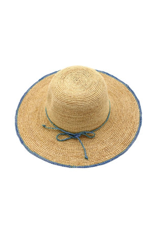 Rachel Crochet Straw Hat
