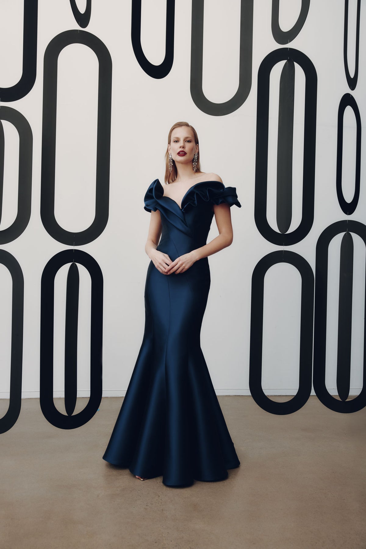 Off-the-Shoulder Gown