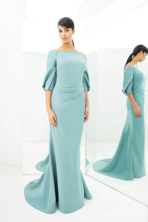 Nº 1366 - 3/4 Sleeve Gown Alexander by Daymor