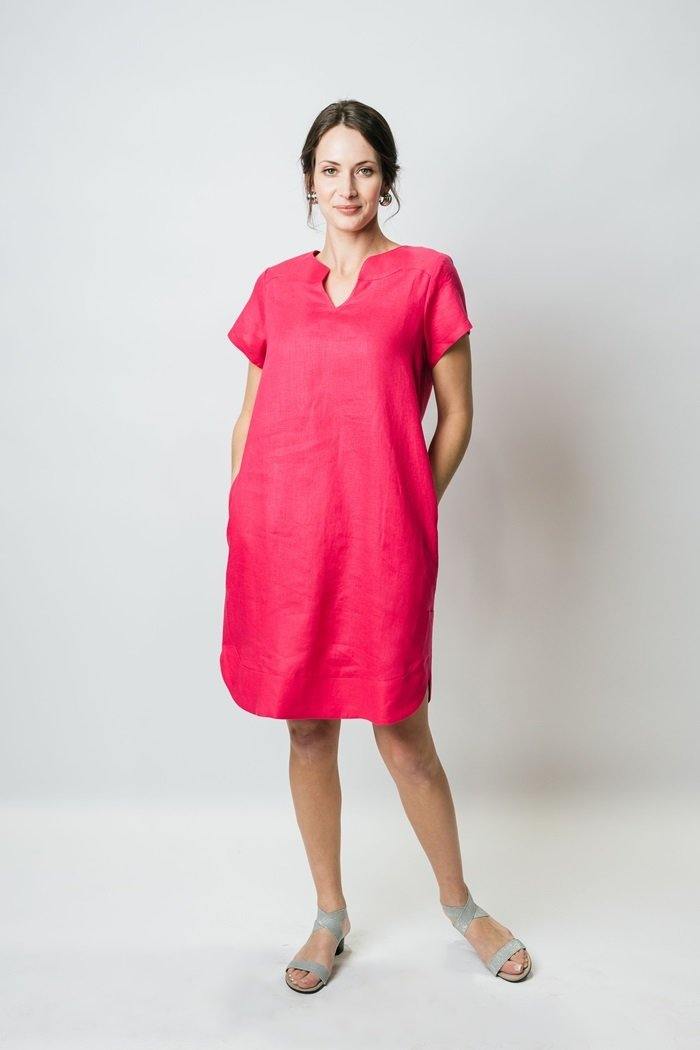 38” Short Sleeved Dress Amélline