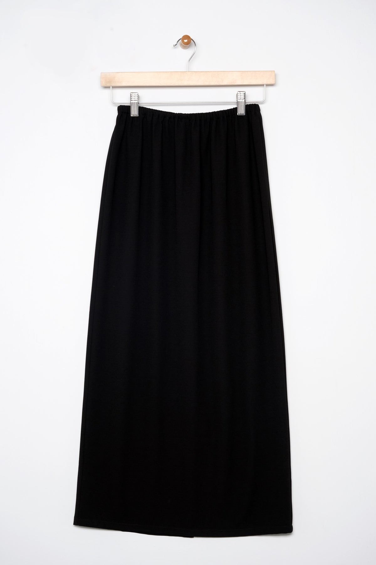 34" Crepe Skirt with Back Slit New Orleans Wovens