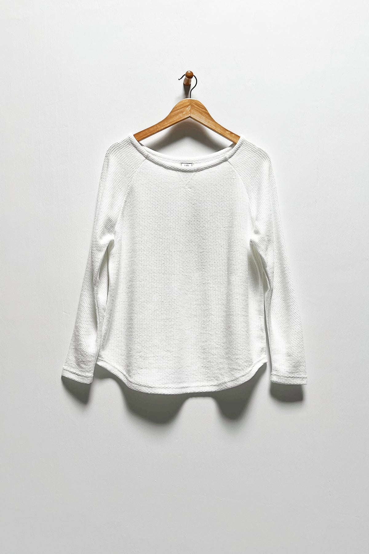 24" Cropped Waffle Sweater Lilli @ Home