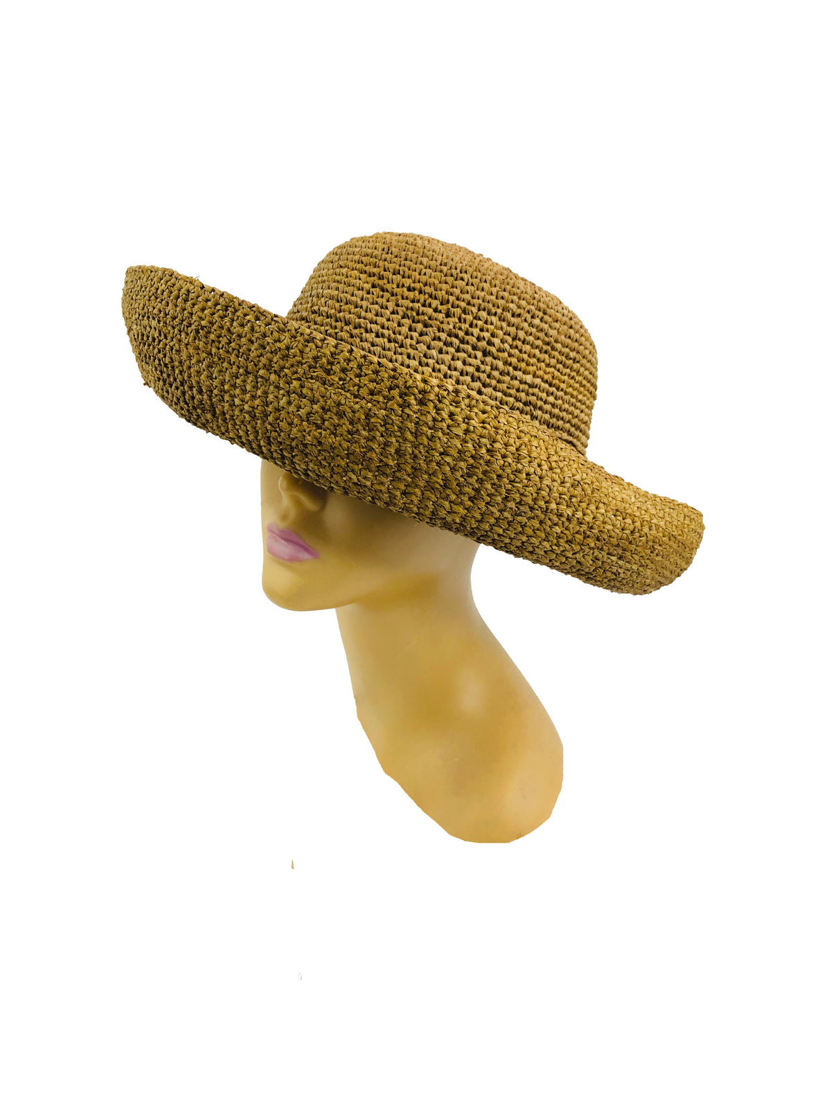 Crochet Straw Hat SHEBOBO