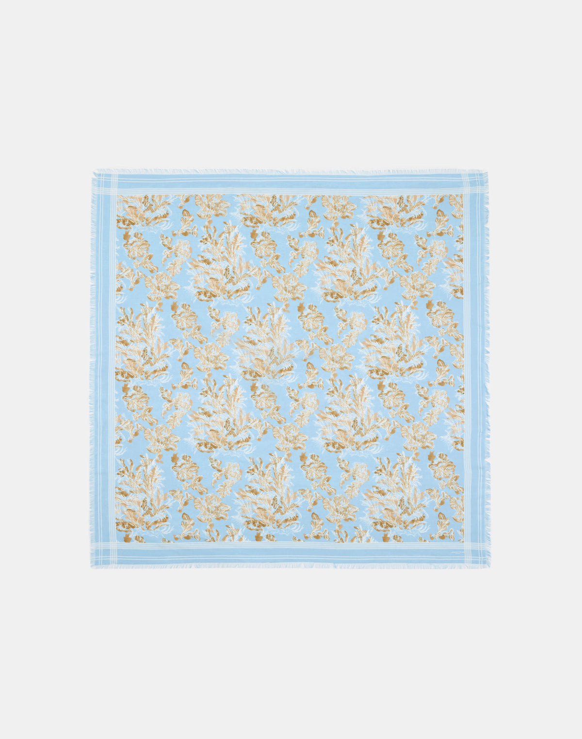 Floral Frost Toile Scarf LAFAYETTE 148