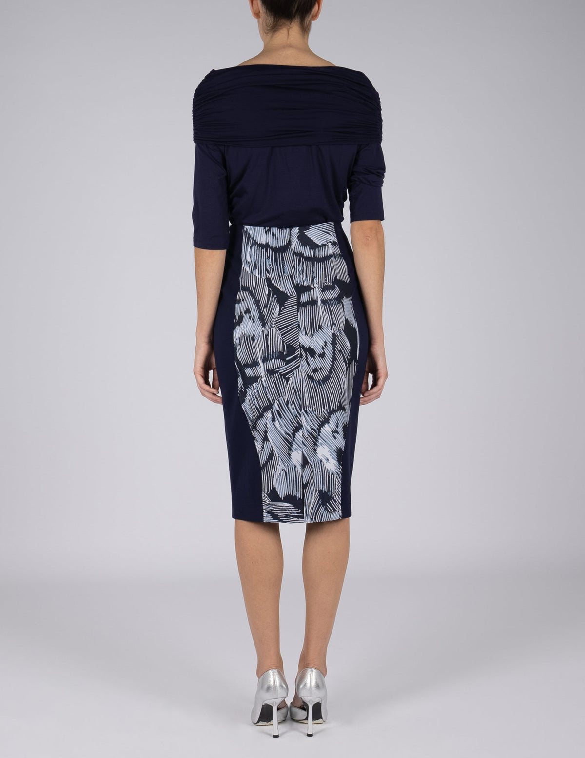 Plume Jacquard Skirt HILTON HOLLIS